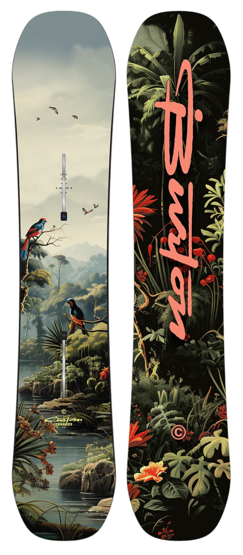 Burton Kids' Custom Smalls Camber Snowboard 2026