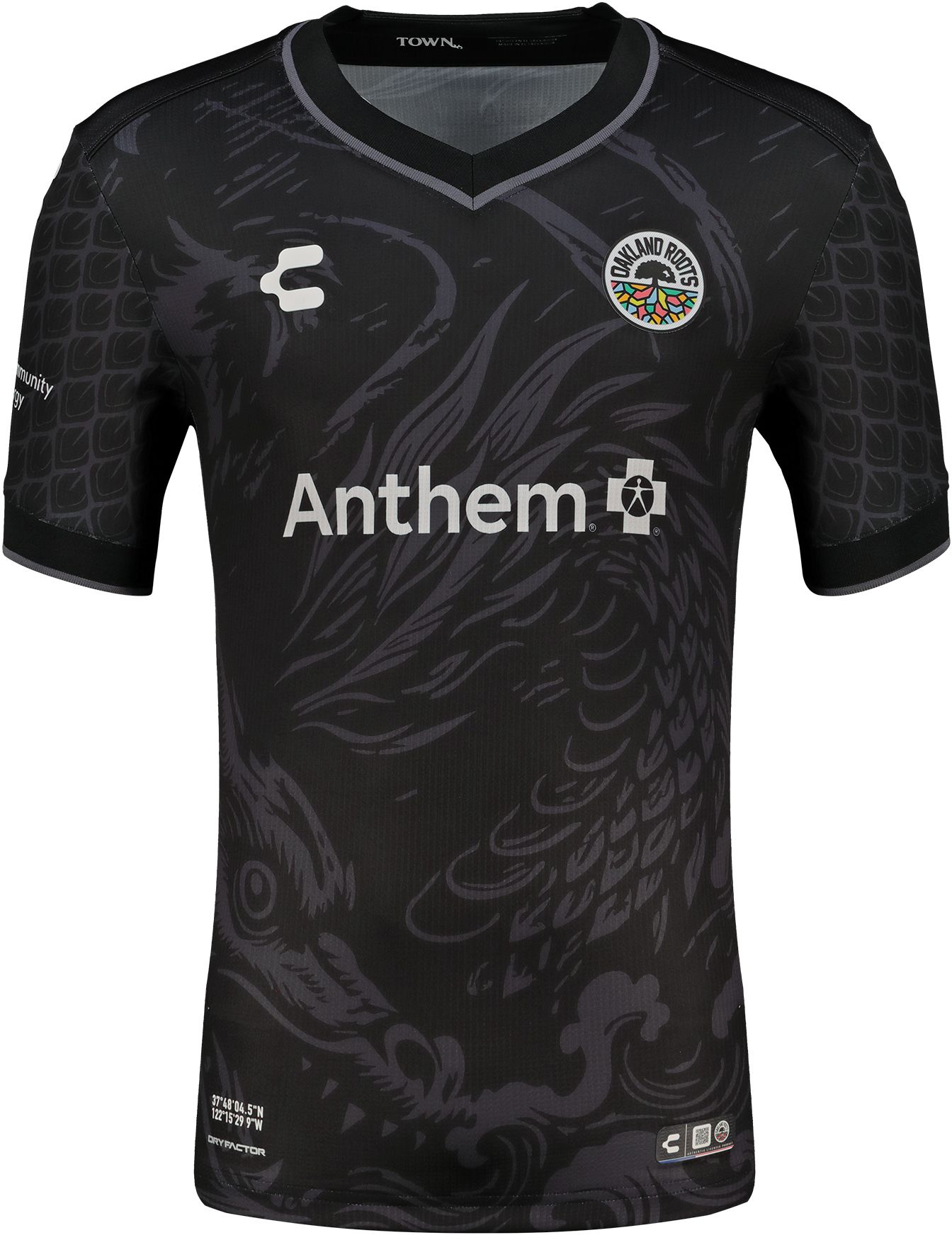 Charly Adult Oakland Roots SC 2026 Home Authentic Jersey