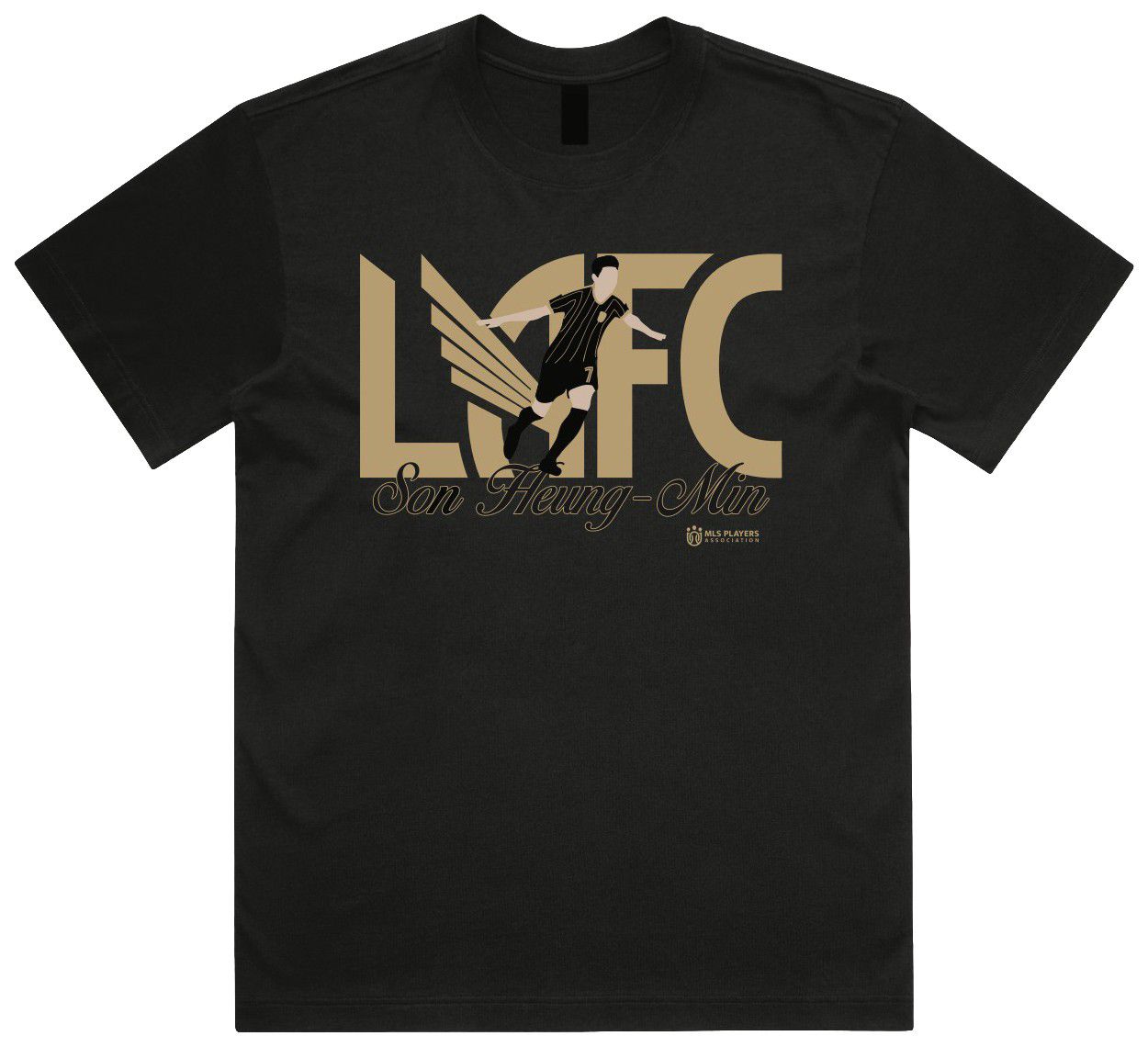 Talisman Adult Los Angeles FC Black Icon T-Shirt