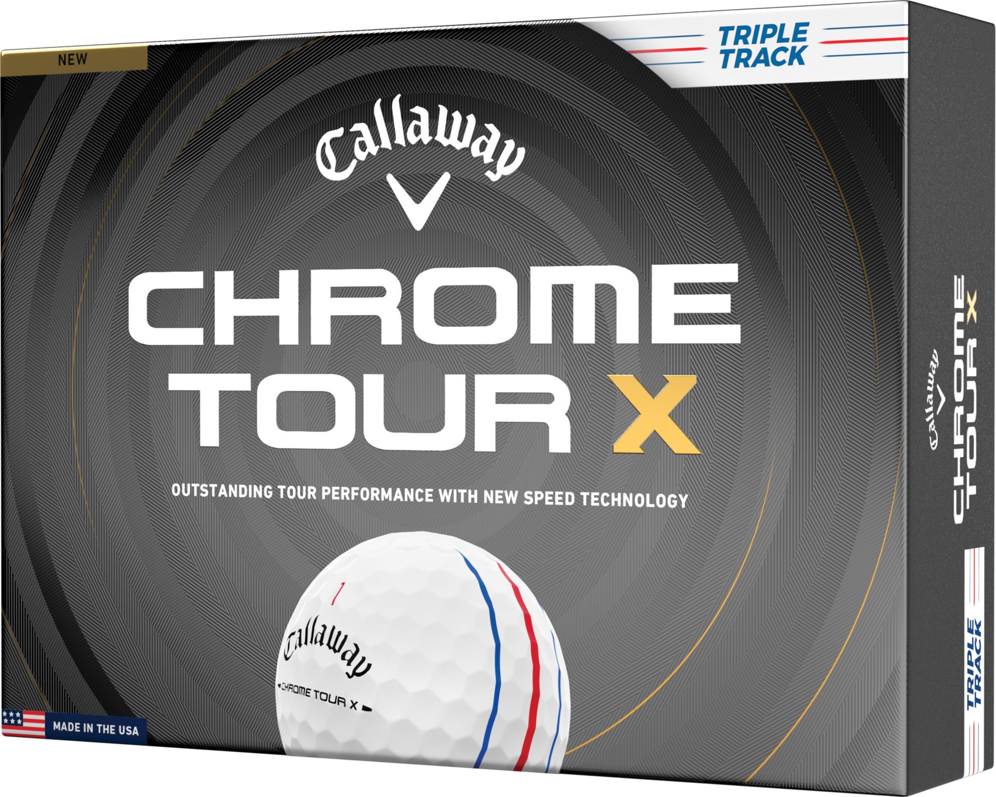 Callaway 2026 Chrome Tour X Triple Track Golf Balls