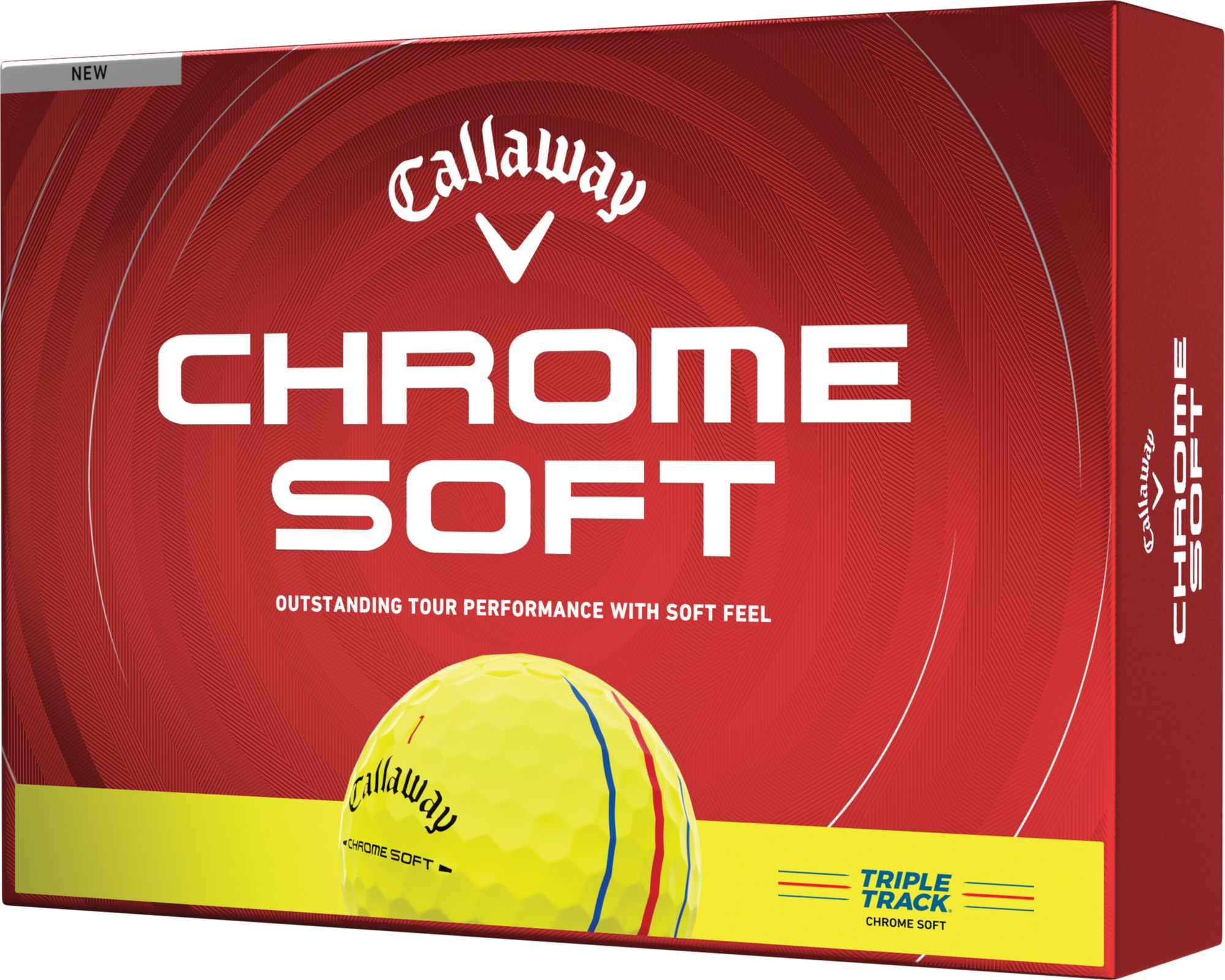 Callaway 2026 Chrome Soft Triple Track Golf Balls