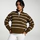 Dark Khaki Olive Stripe