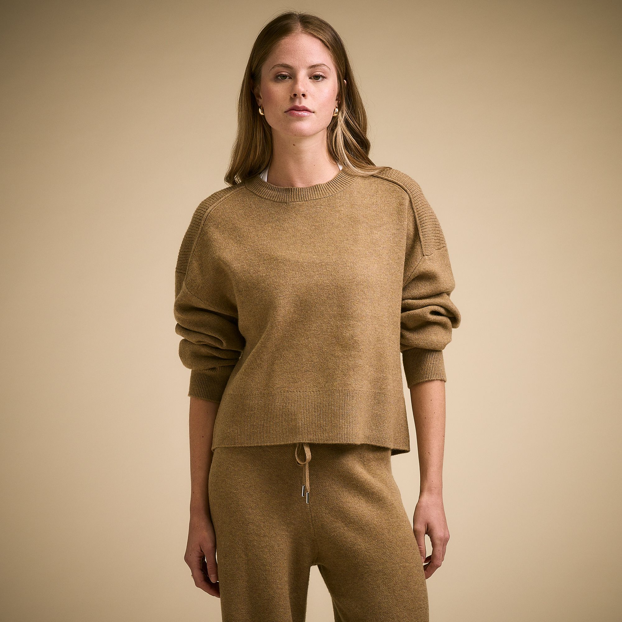 CALIA Women's Clean Crew Sweater