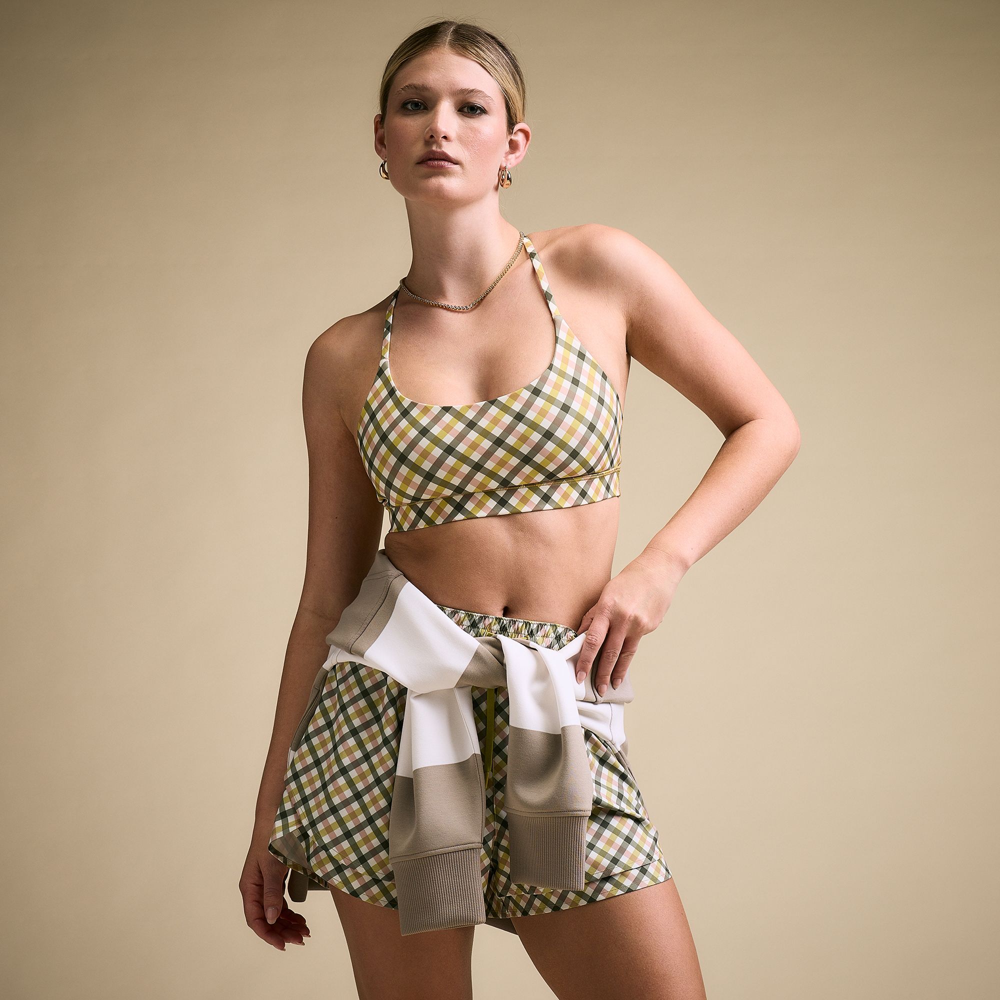 CALIA Women's Strive Low Support Strappy Back Bra