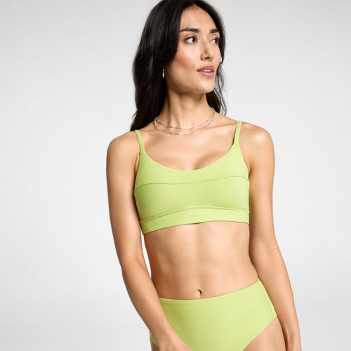 CALIA Women's Swim Seamed Bikini Top
