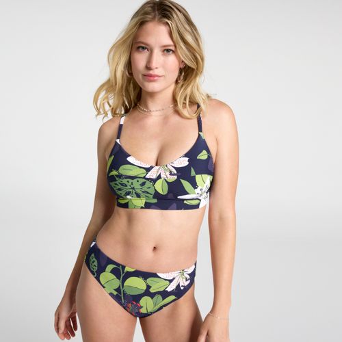 CALIA Women's Swim Seamed Bikini Top