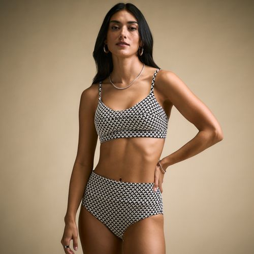 CALIA Women's Swim Seamed Bikini Top