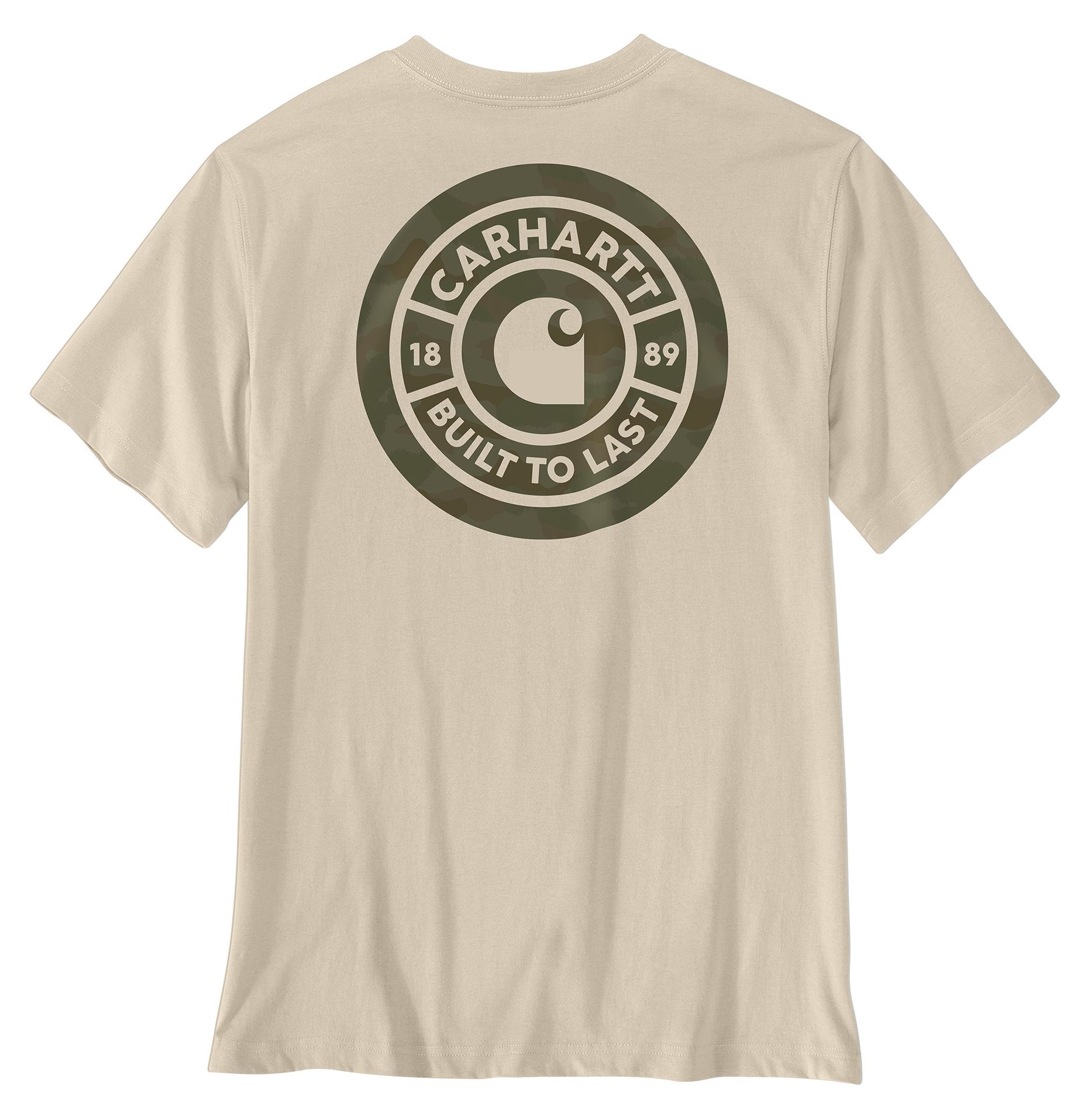 Carhartt Men's Irvine Camo Rivet Short Sleeve T-Shirt