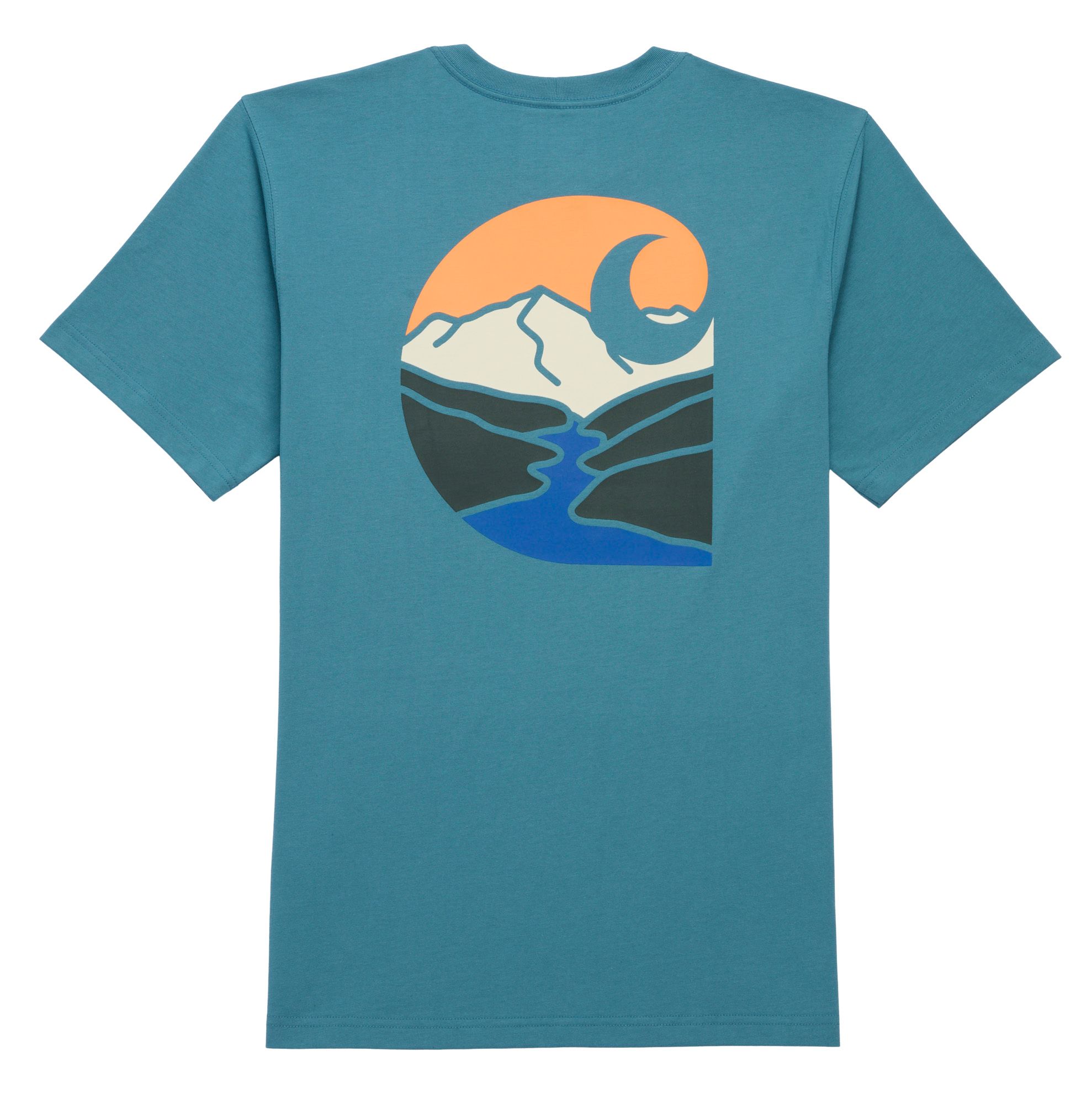 Carhartt Men's Irvine Mountain River Short Sleeve T-shirt