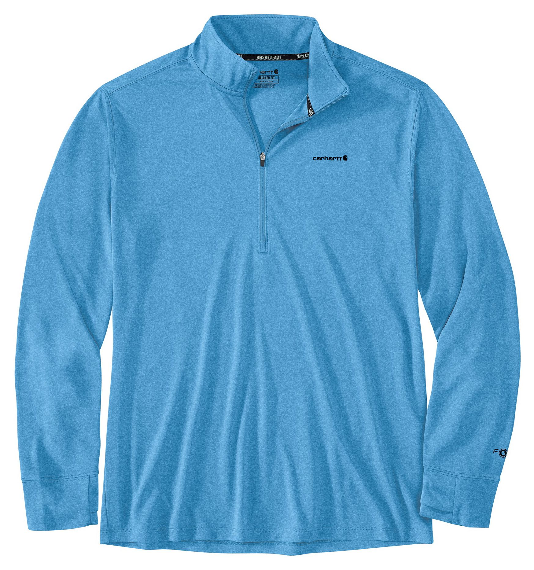 Carhartt Men's Sun Defender 1/4 Zip T-Shirt