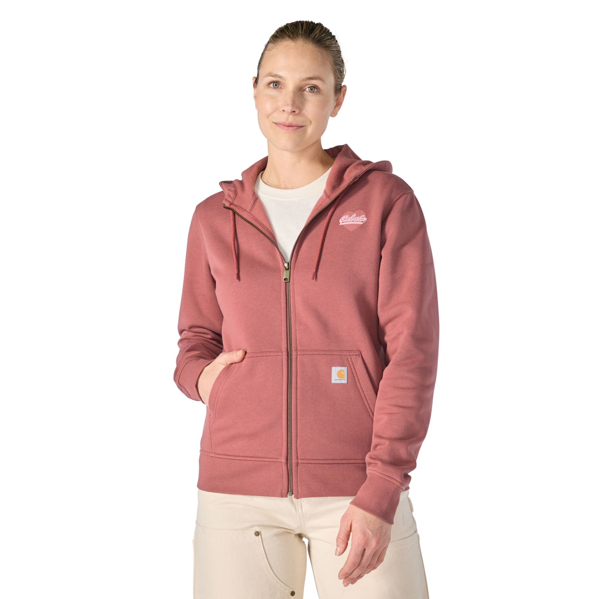Carhartt Women's Marquette Heart Full-zip Hoodie
