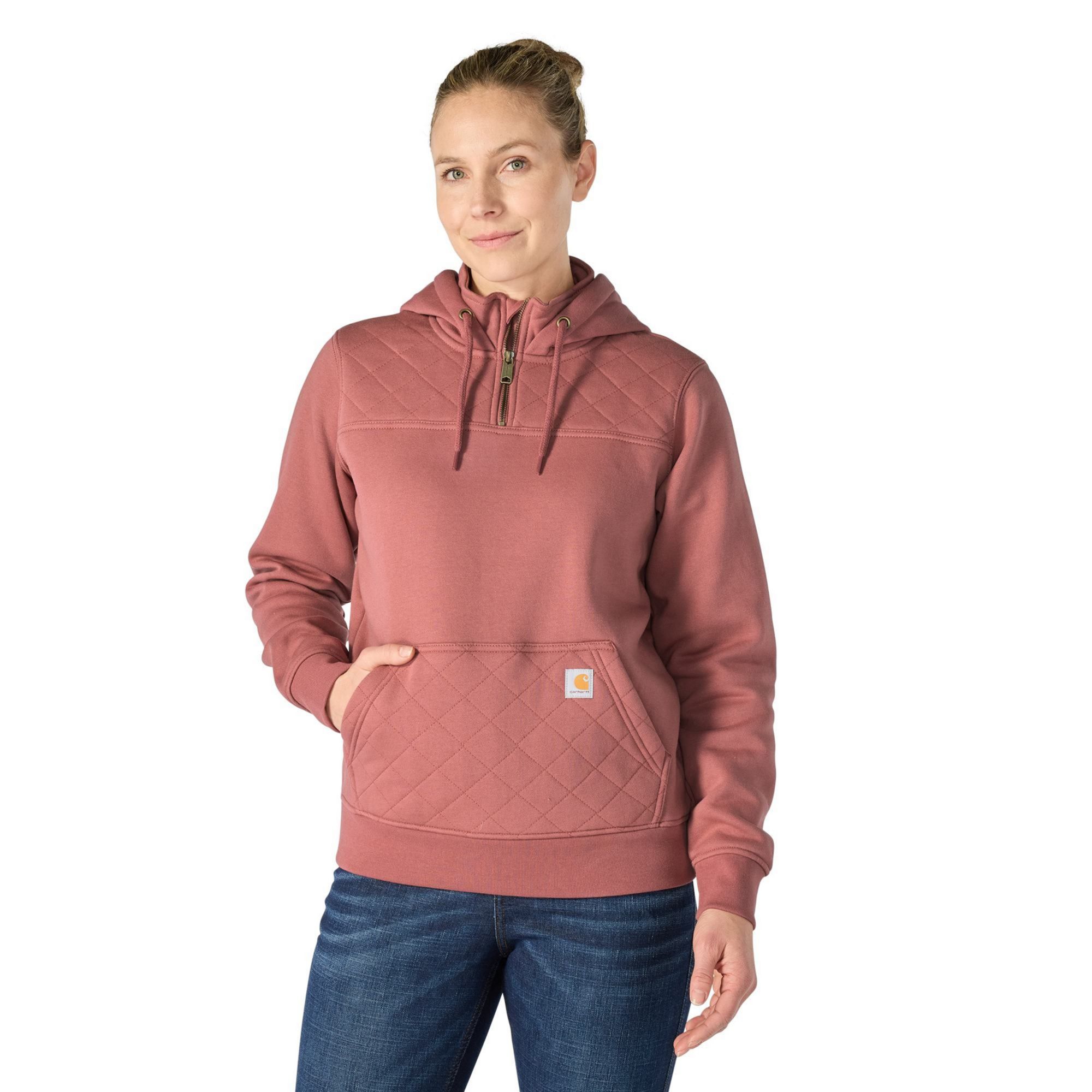 Carhartt Women's Paxton Quilted 1/4-zip Hoodie