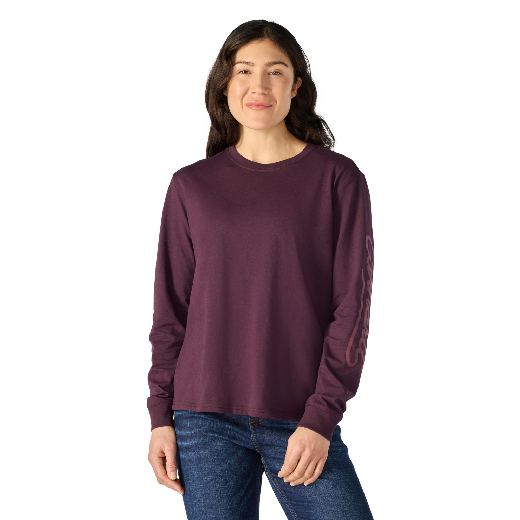 Carhartt Women's Irvine Logo Long Sleeve T-Shirt