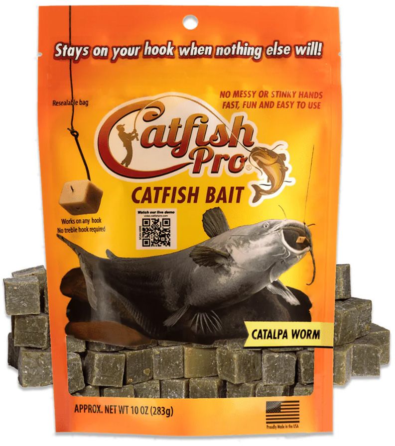 Catfish Pro Catalpa Worm Catfish Bait