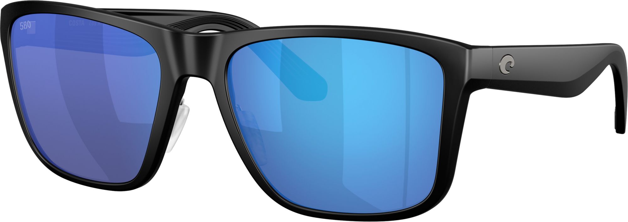 Matte Black/Blue Mirror