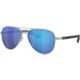 Brushed Silver/Blue