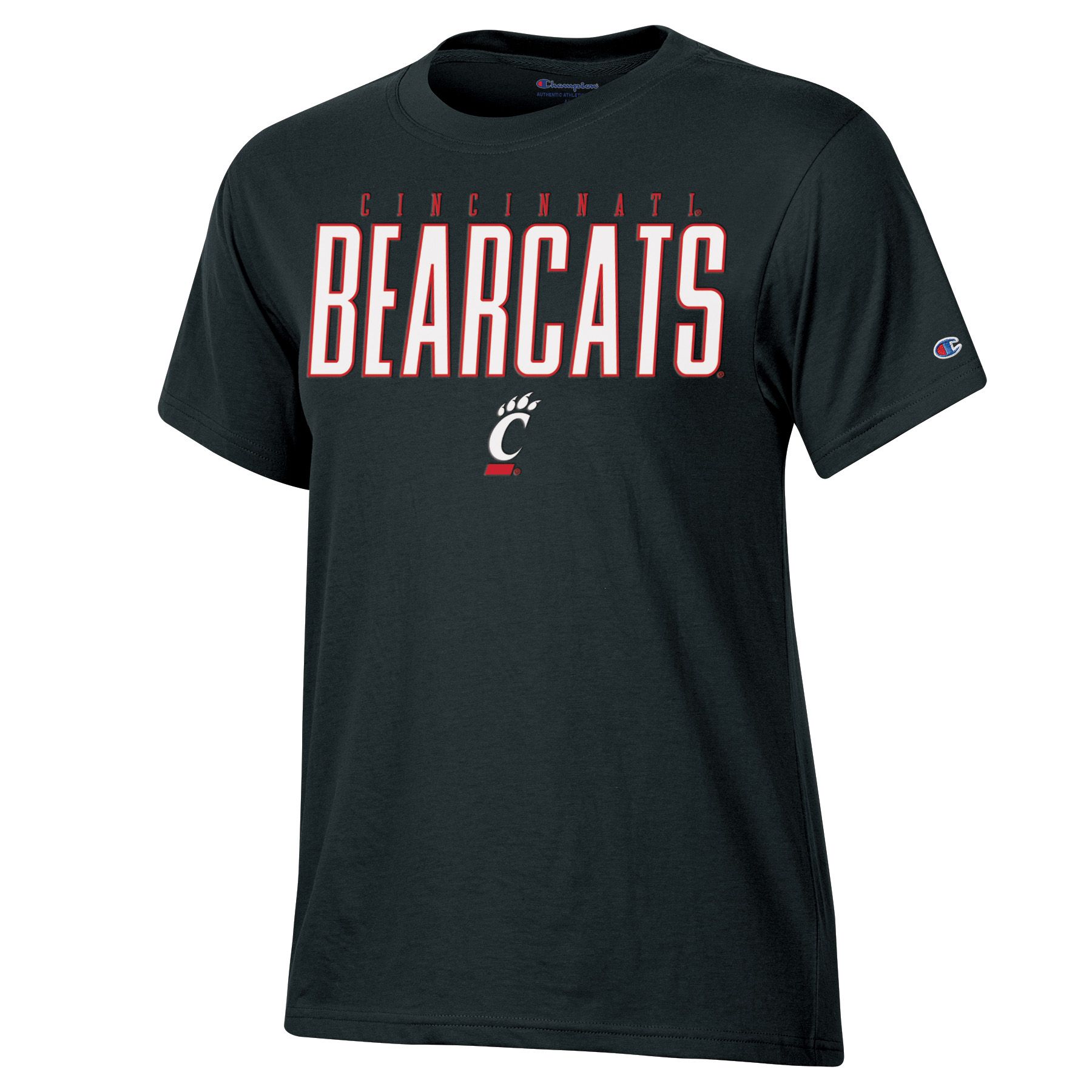 Champion Women's Cincinnati Bearcats Black 2025 T-Shirt