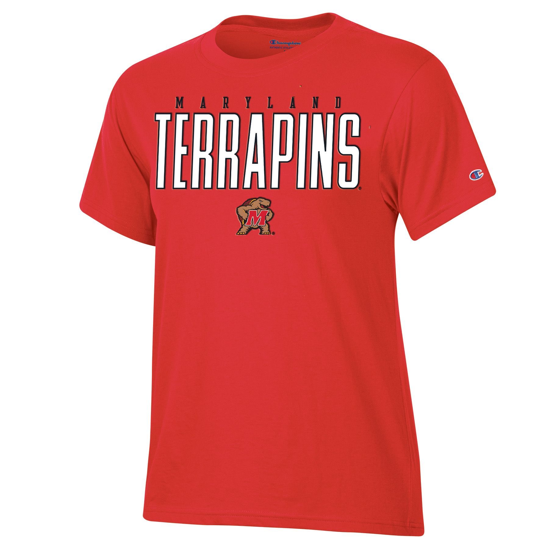 Champion Women's Maryland Terrapins Red 2025 T-Shirt
