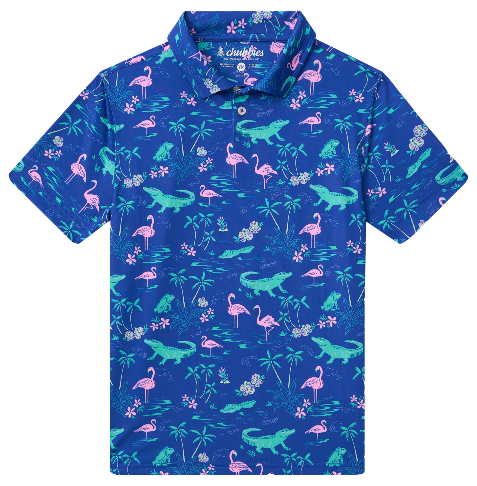 Chubbies Toddler Performance Golf Polo