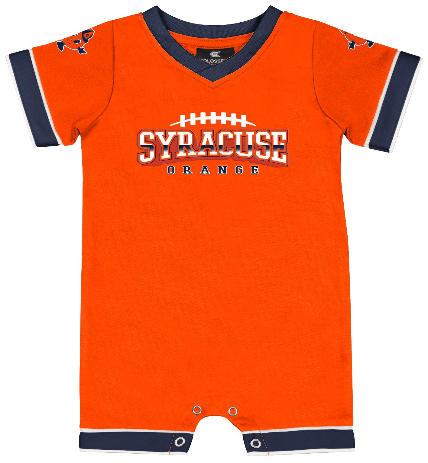 Colosseum Infant Syracuse Orange Orange Romper