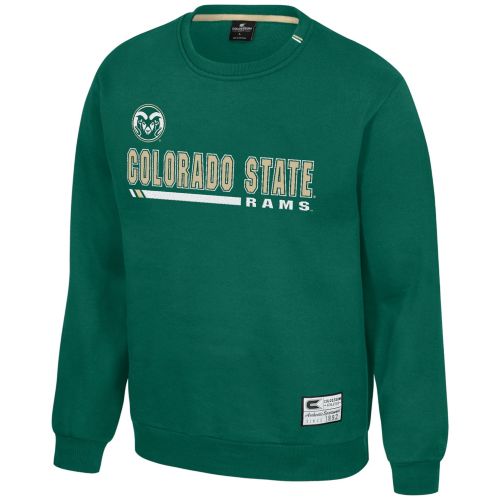 Champion Men's Colorado State Rams Grey Reverse Weave Crew