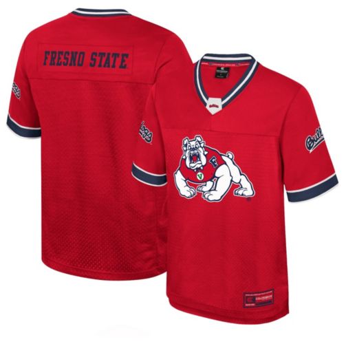 ProSphere Men's Fresno State Bulldogs #1 Cardinal Full Sublimated