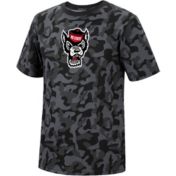 Champion Men's NC State Wolfpack Grey Reverse Weave Crew