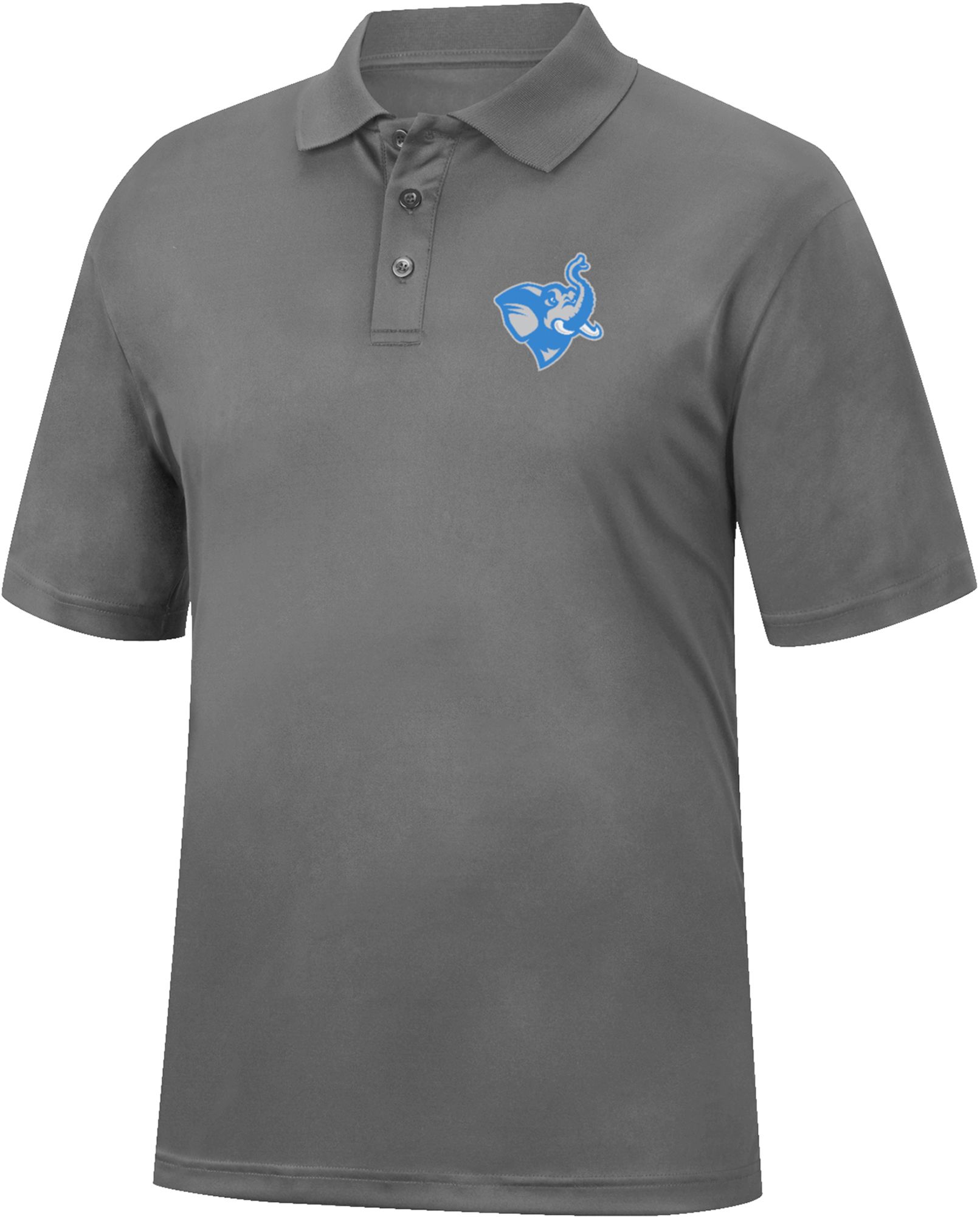 Colosseum Men's Tufts Jumbos Charcoal Promo Polo