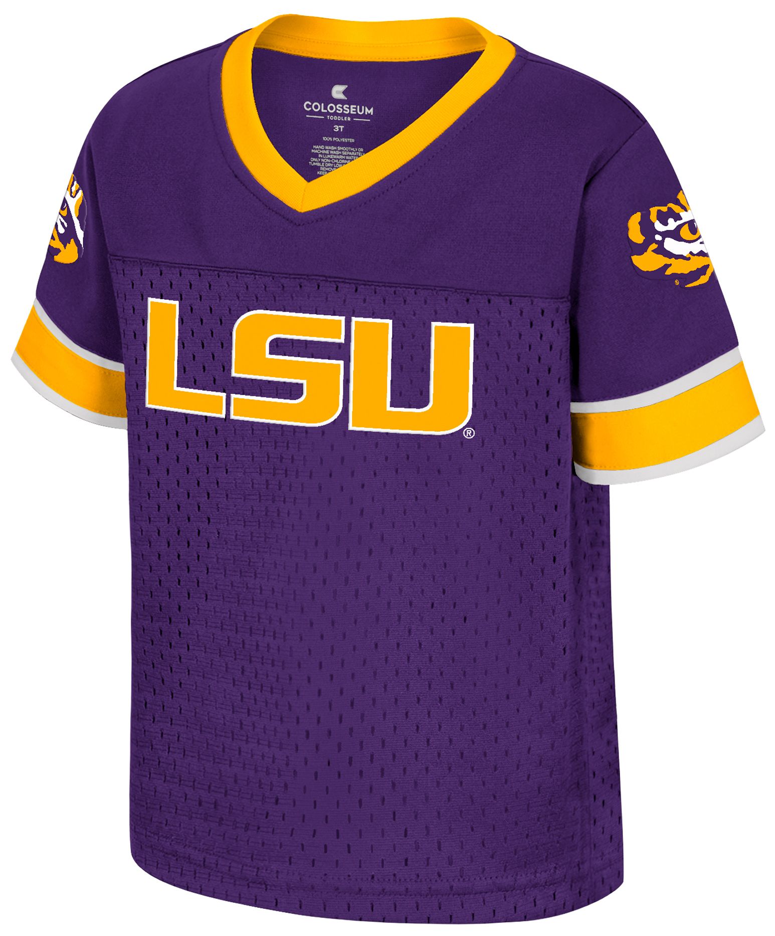 Colosseum Toddler LSU Tigers Purple Football Jersey