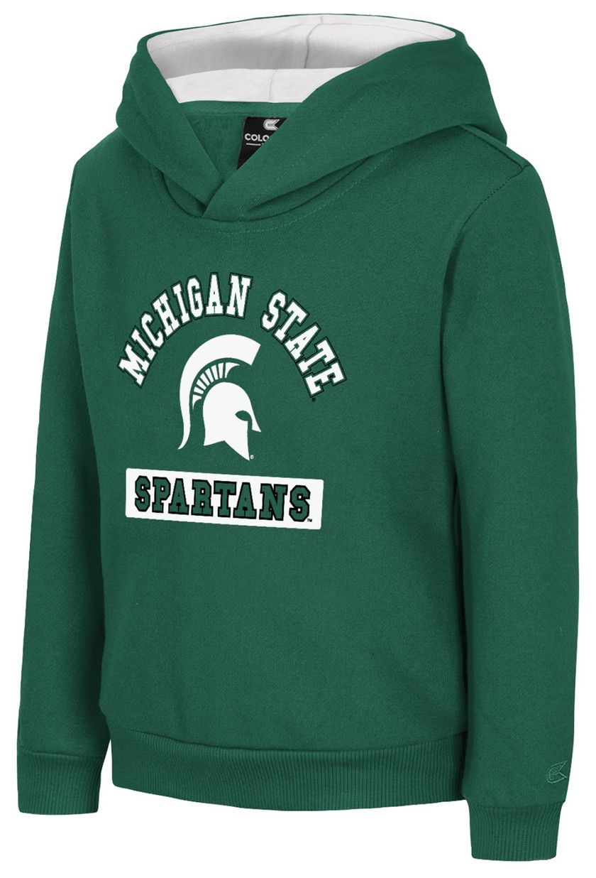 Colosseum Toddler Michigan State Spartans Green 'Land of OOO' Pullover Hoodie