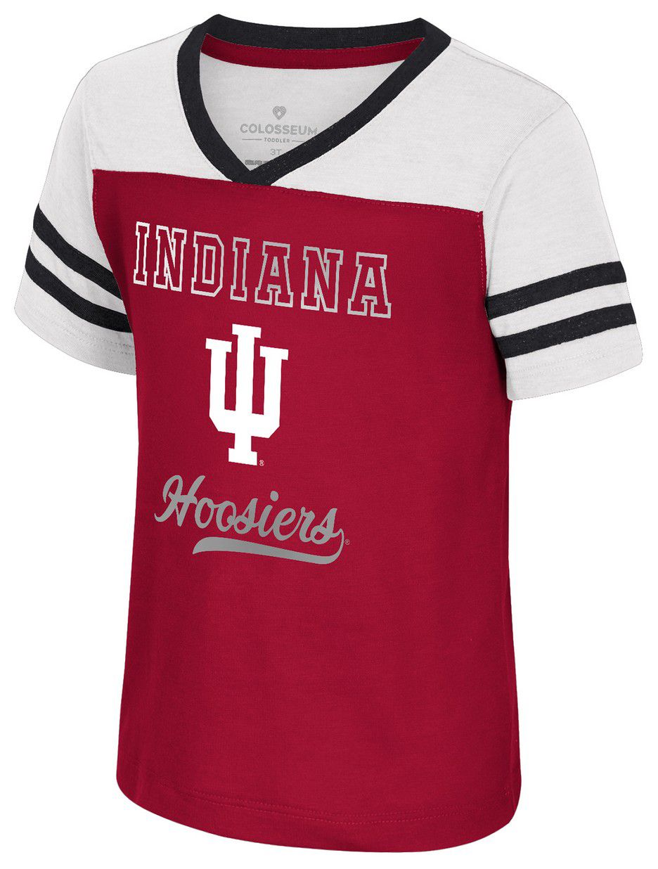 Colosseum Toddler Indiana Hoosiers Cardinal Bling 2T Short Sleeve T-Shirt