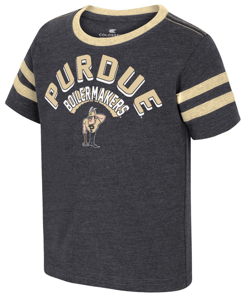 Colosseum Toddler Purdue Boilermakers Black Shermy 2T Short Sleeve T-Shirt