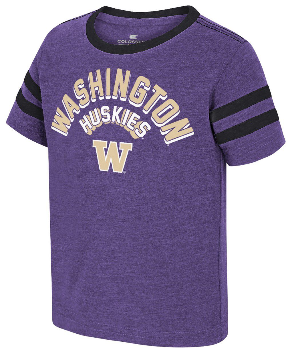 Colosseum Toddler Washington Huskies Purple Shermy 2T Short Sleeve T-Shirt