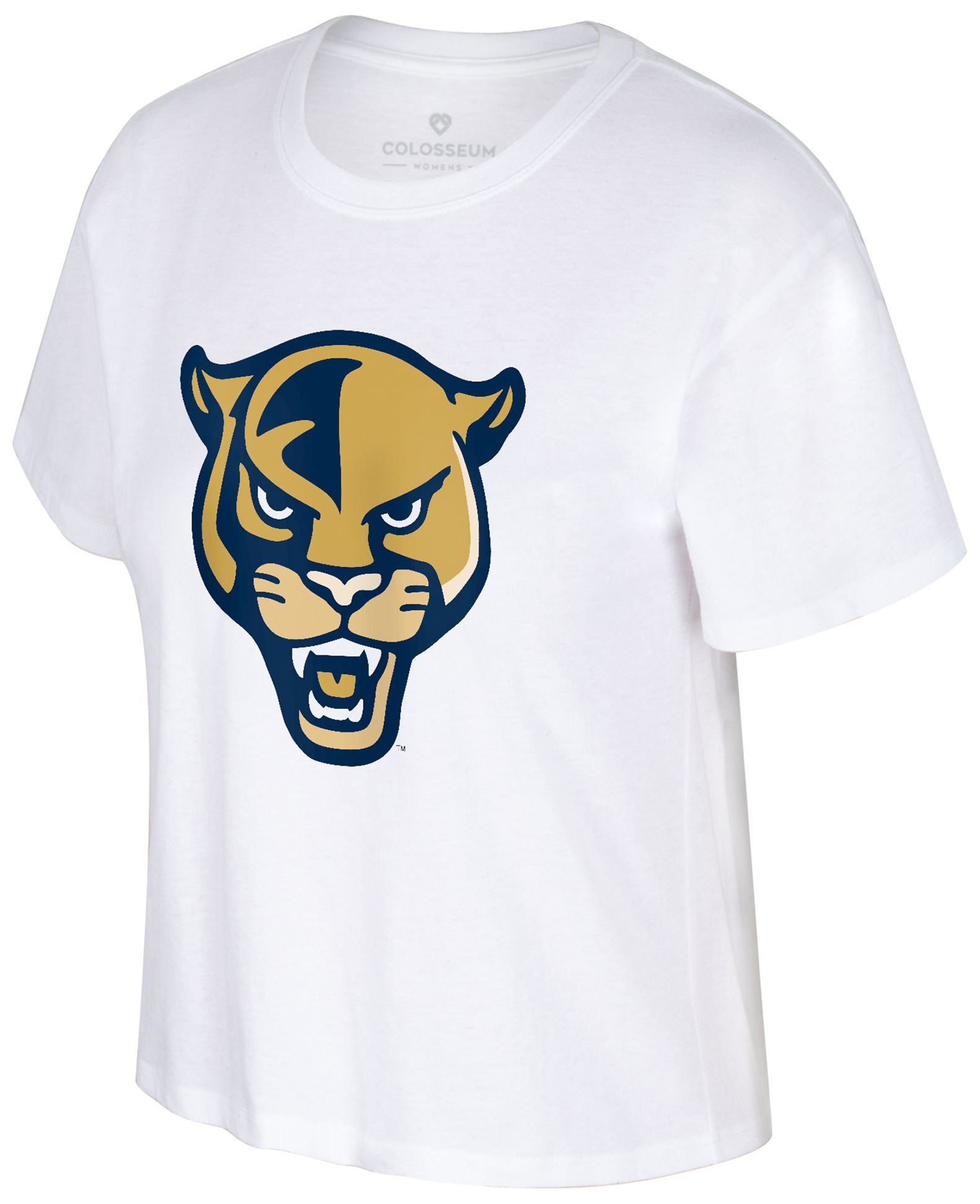 Colosseum Women's FIU Golden Panthers White T-Shirt
