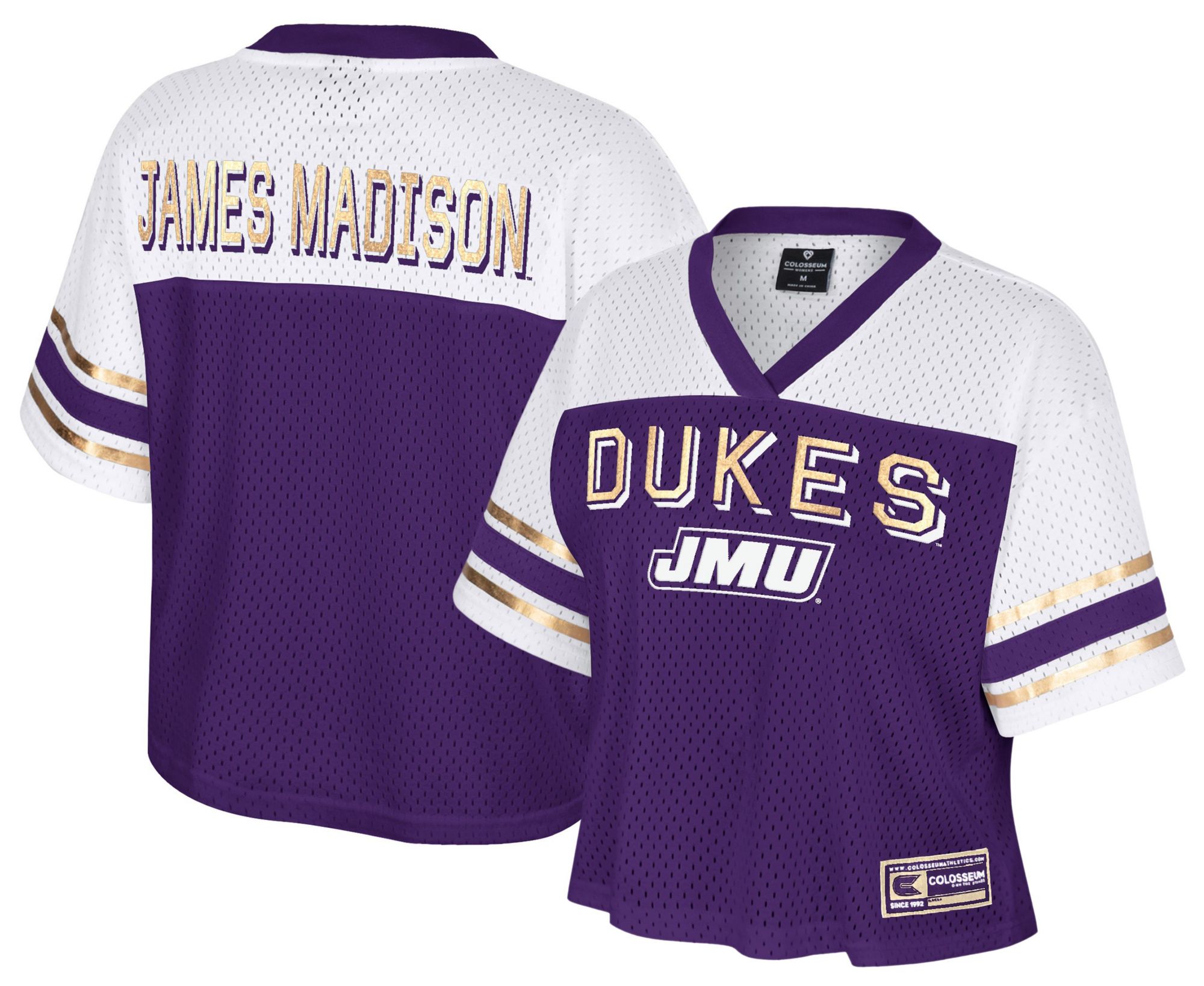 Colosseum Women's James Madison Dukes Purple Posh Jersey