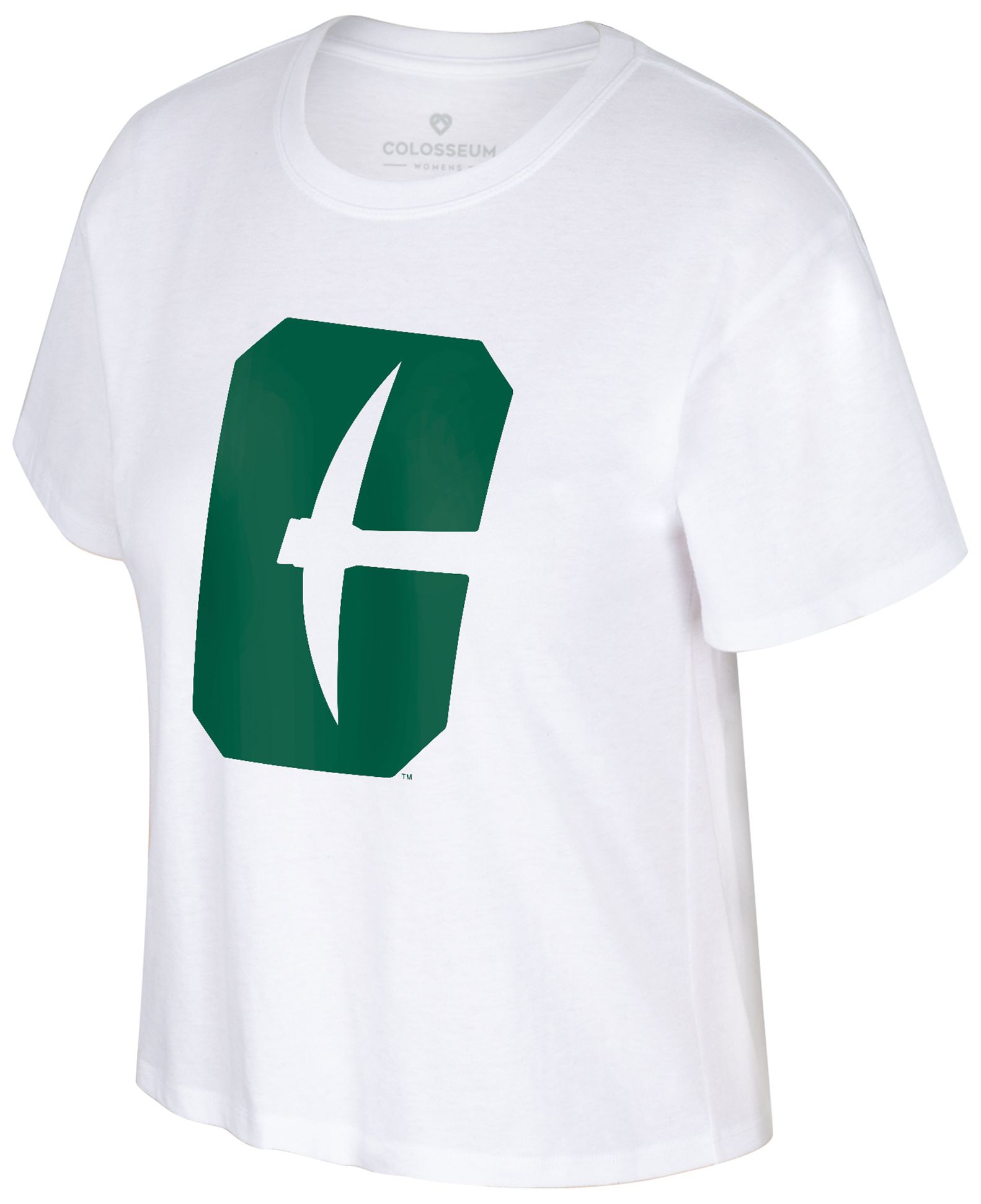 Colosseum Women's Charlotte 49ers White T-Shirt