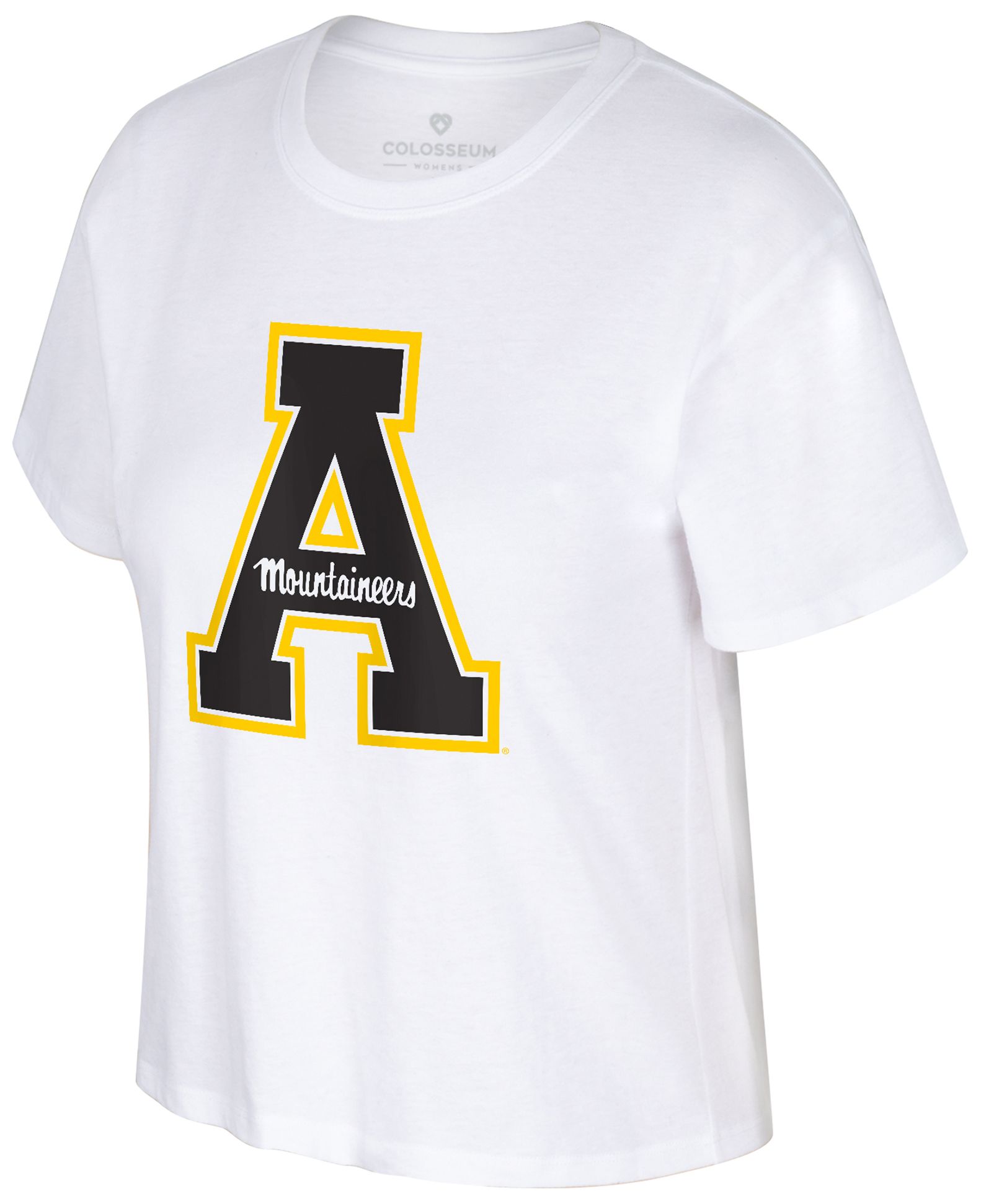 Colosseum Women's Appalachian State Mountaineers White T-Shirt
