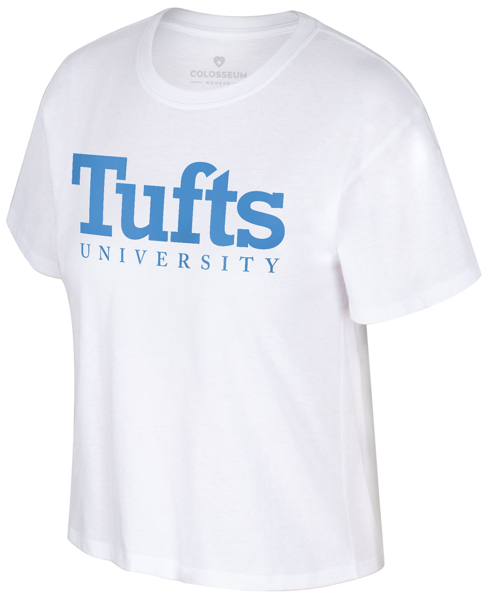 Colosseum Women's Tufts Jumbos White T-Shirt