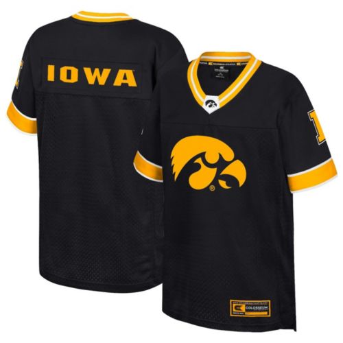 Retro Brand Youth Iowa Hawkeyes George Kittle #46 Black Replica