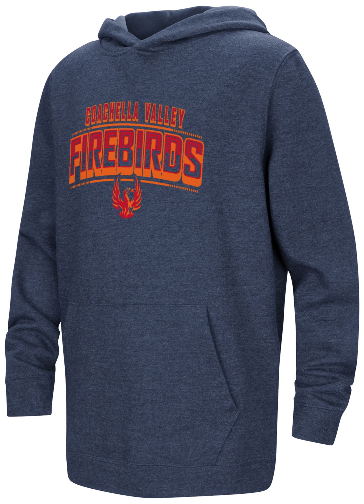 Colosseum Youth Coachella Valley Firebirds Navy Campus Pullover Hoodie