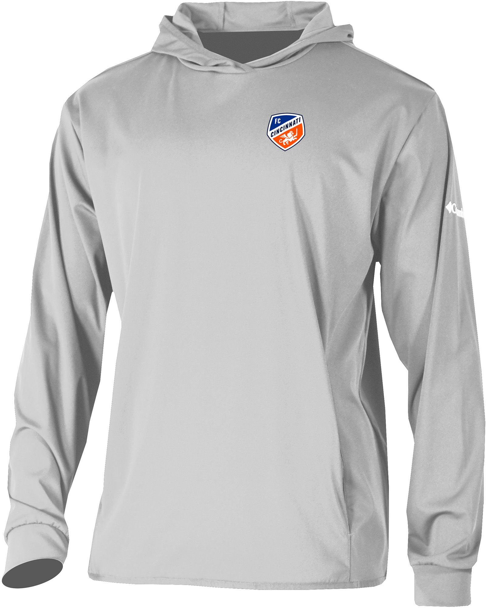 Columbia Adult FC Cincinnati Cool Gray Home Long Drive Hoodie