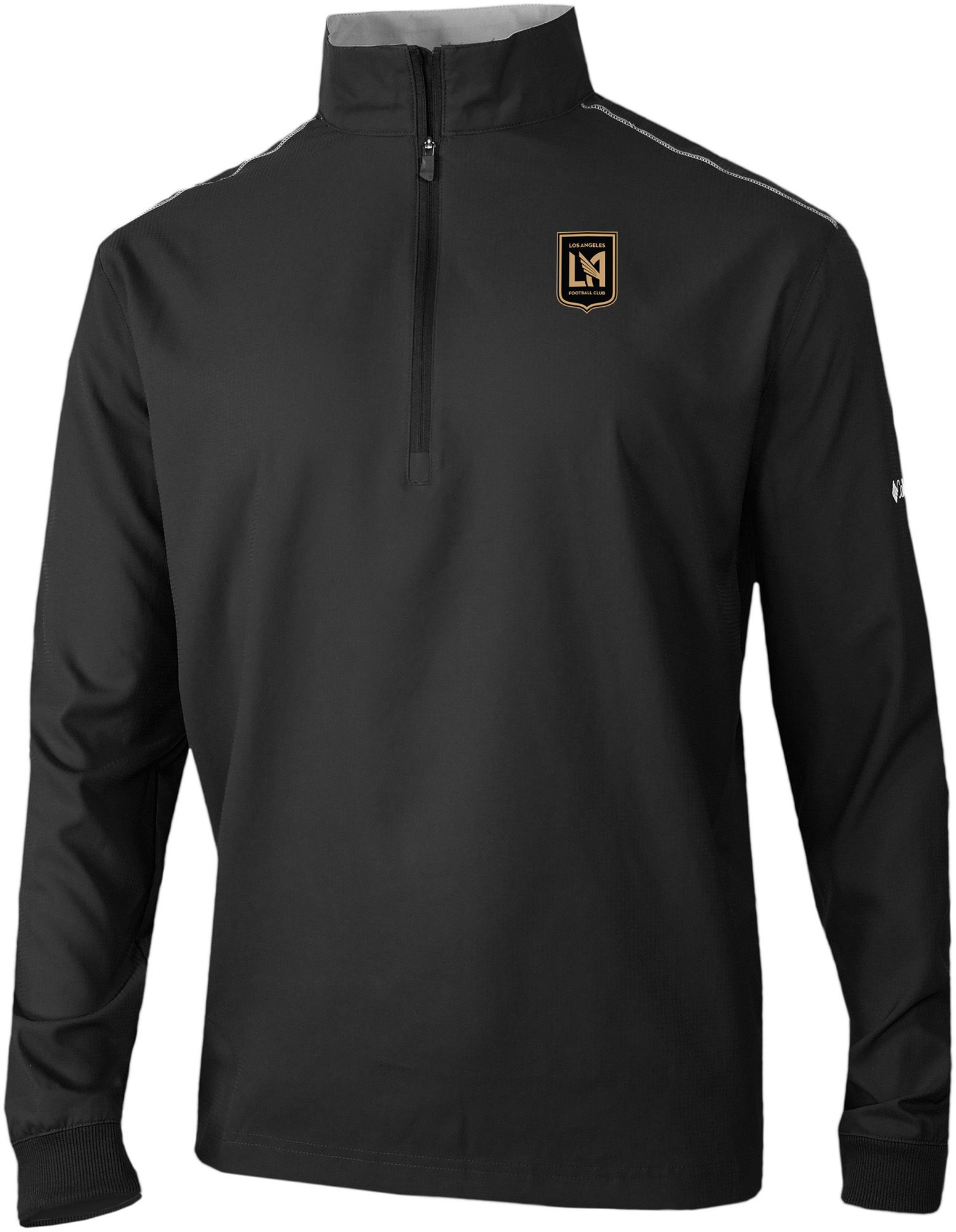 Columbia Adult Los Angeles FC Black Bogey's Paradise 1/4-Zip Pullover Jacket