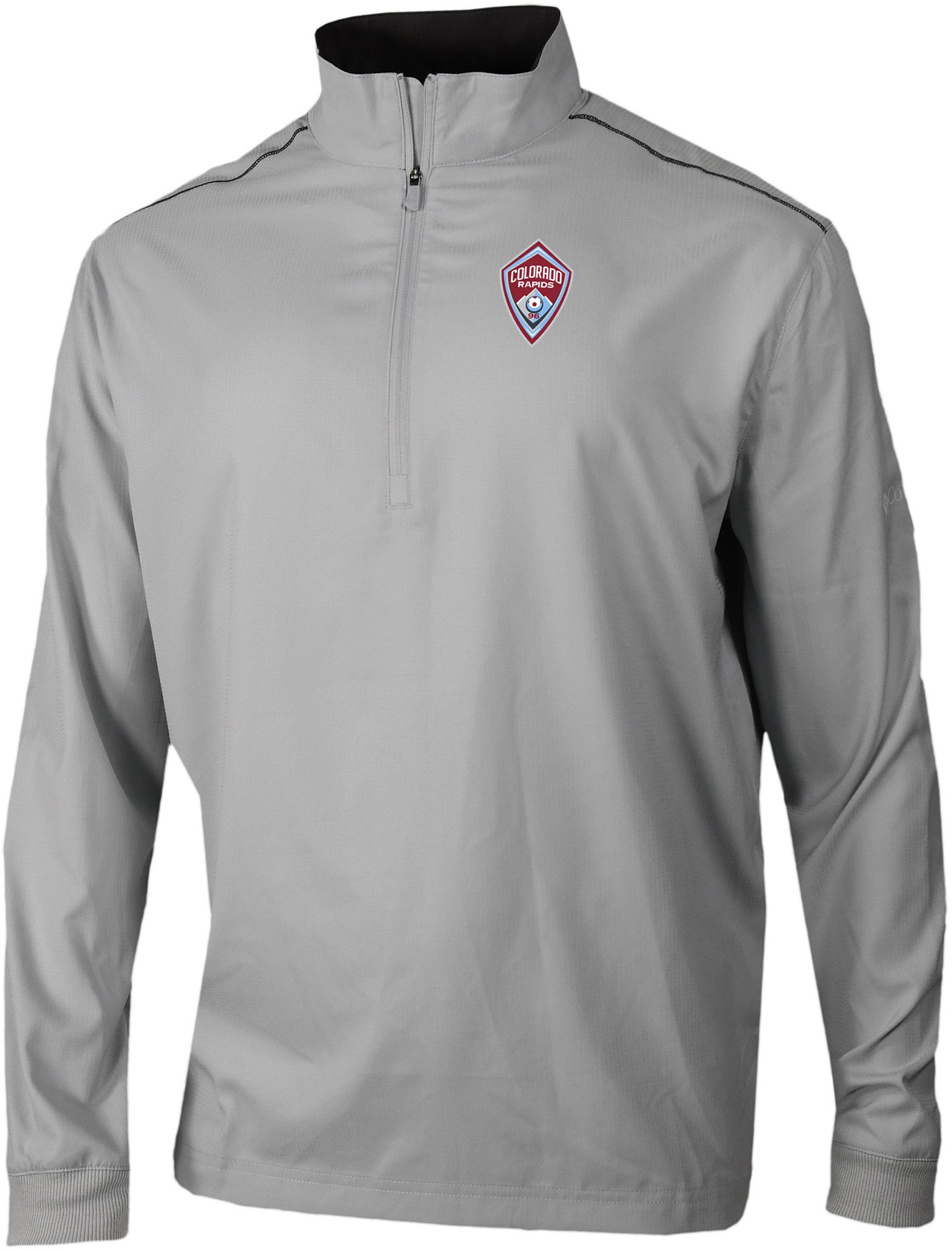 Columbia Adult Colorado Rapids Cool Gray Bogey's Paradise 1/4-Zip Pullover Jacket
