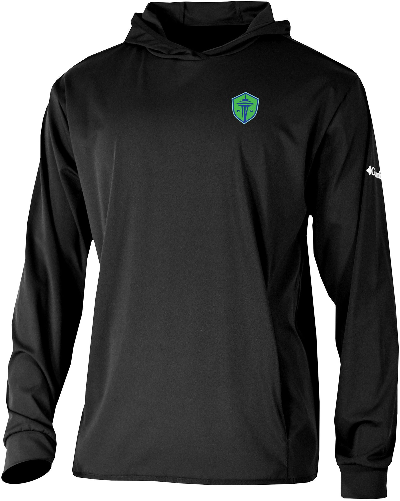 Columbia Adult Seattle Sounders Black Home Long Drive Hoodie