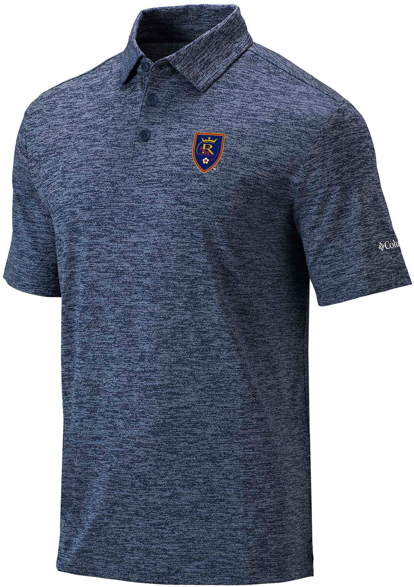 Columbia Adult Real Salt Lake Navy Final Round Polo