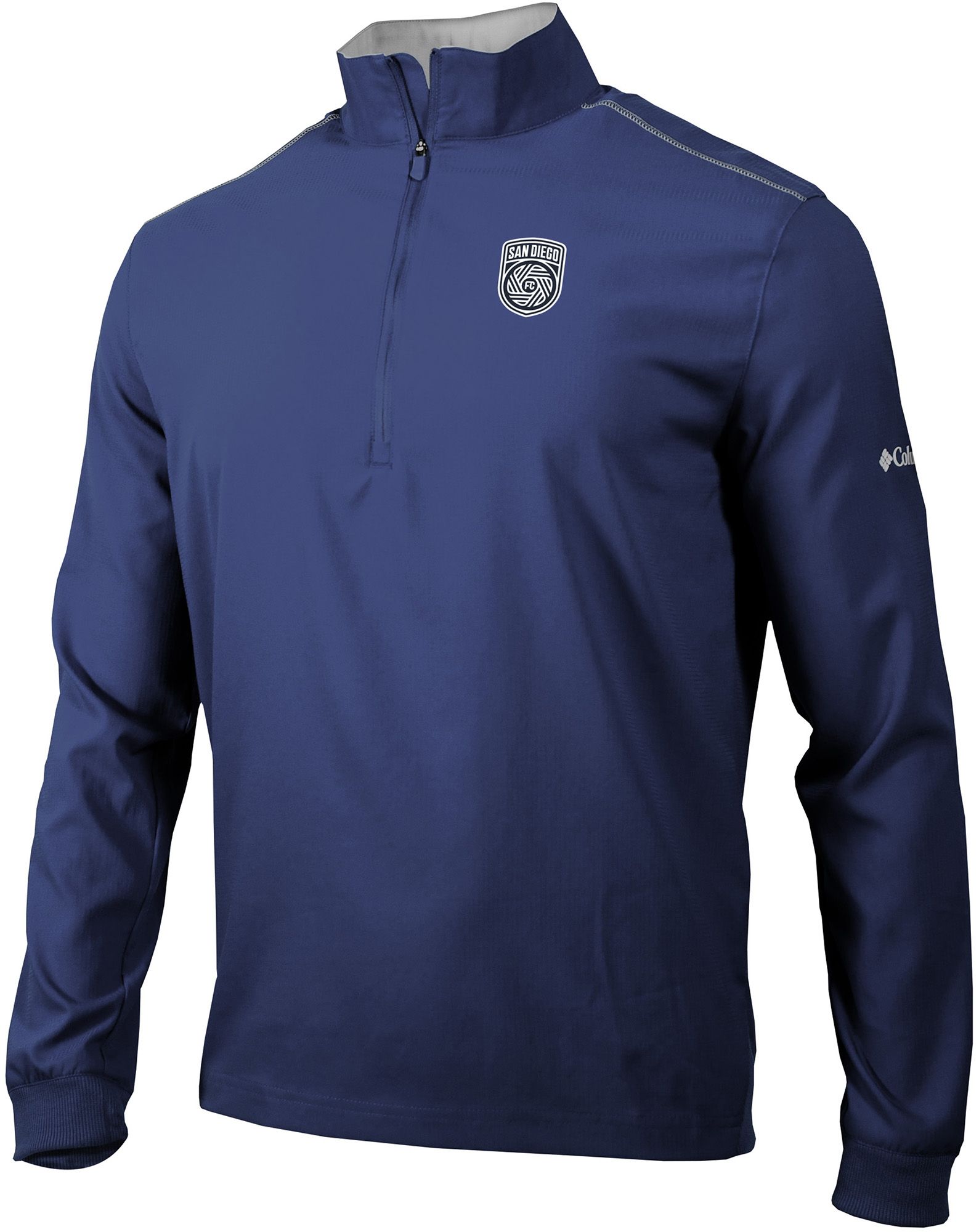 Columbia Adult Orlando Pride Navy Bogey's Paradise 1/4-Zip Pullover Jacket