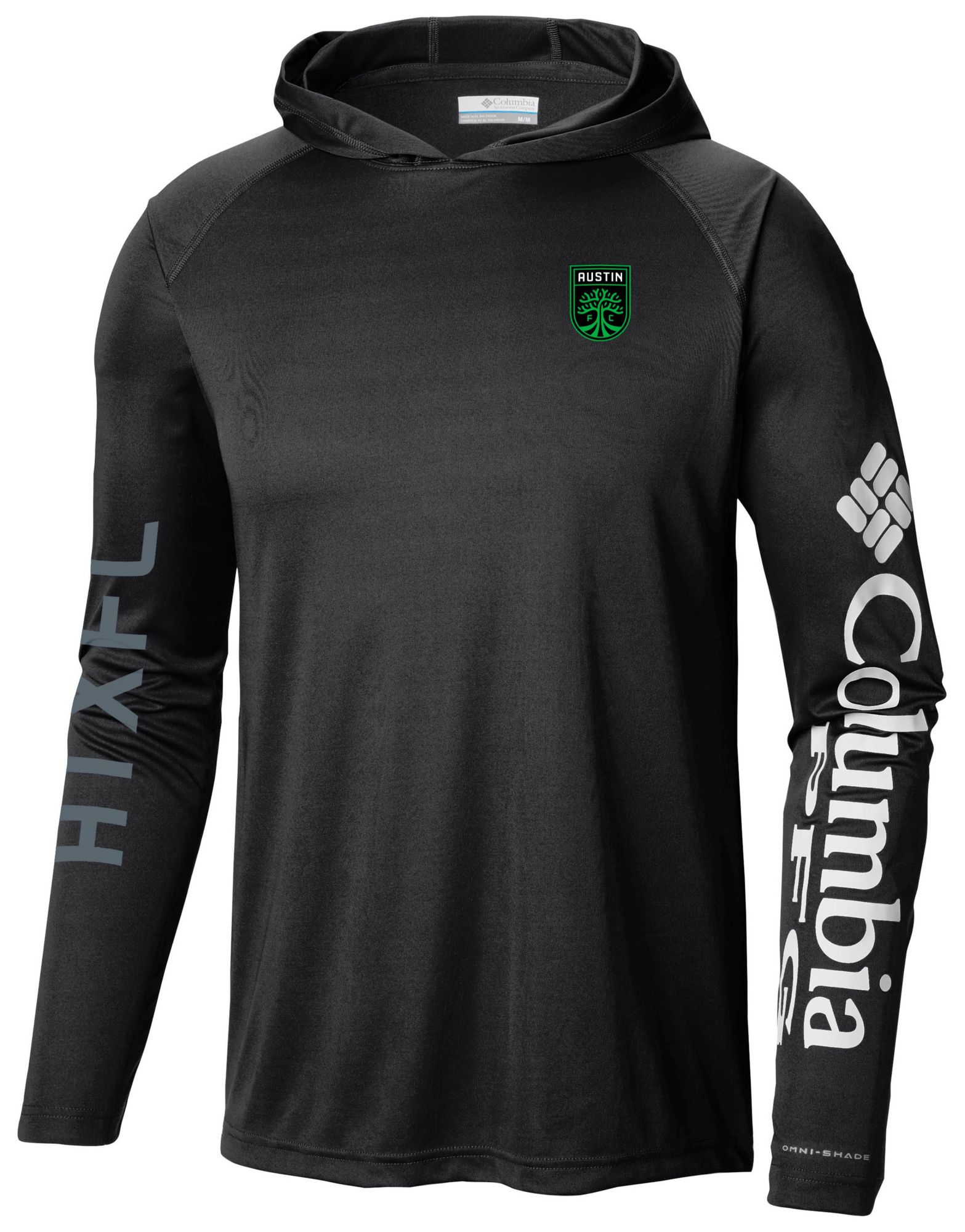 Columbia Men's Inter Miami CF Black Tackle Pullover Hoodie