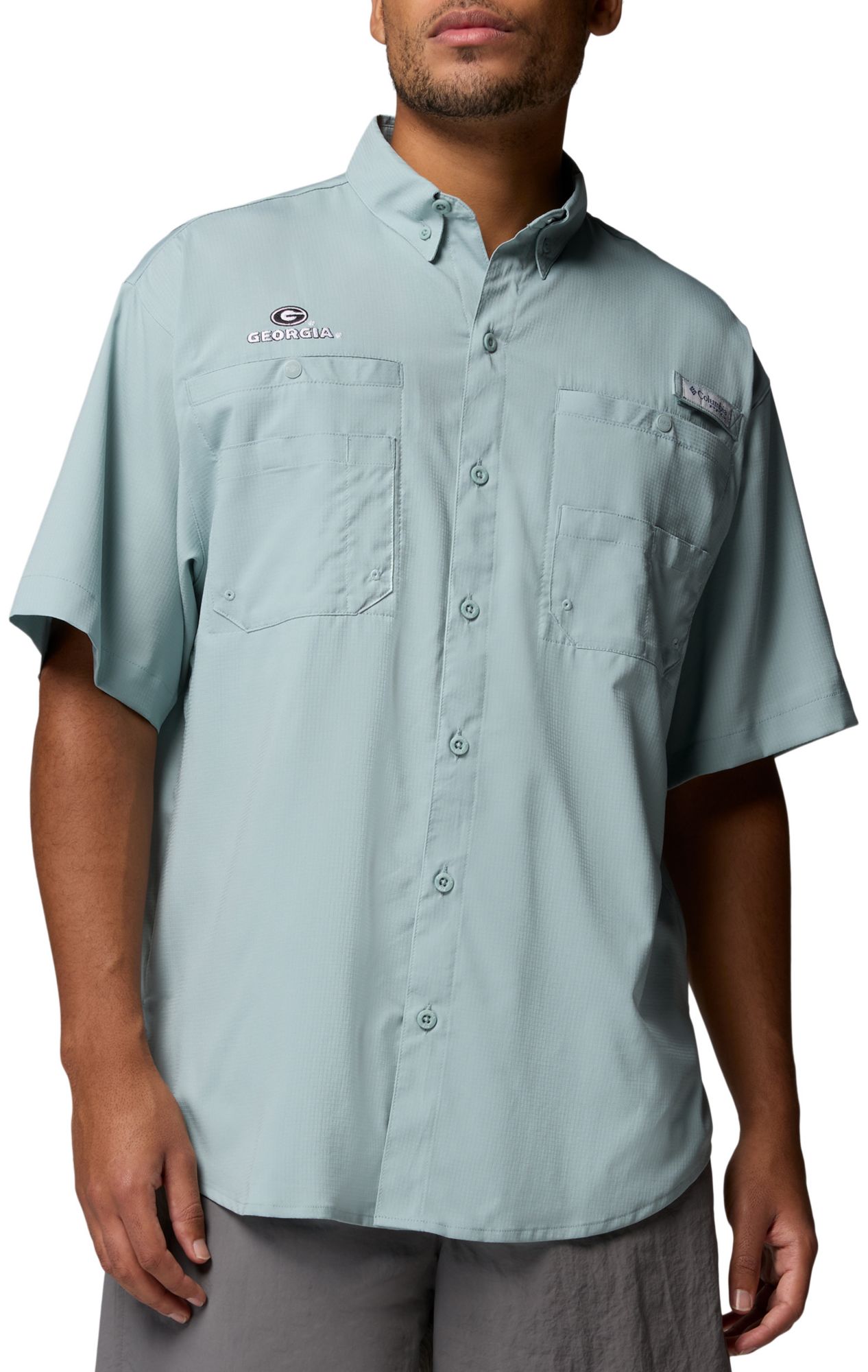 Columbia Men's Georgia Bulldogs Crushed Blue Tamiami T-Shirt