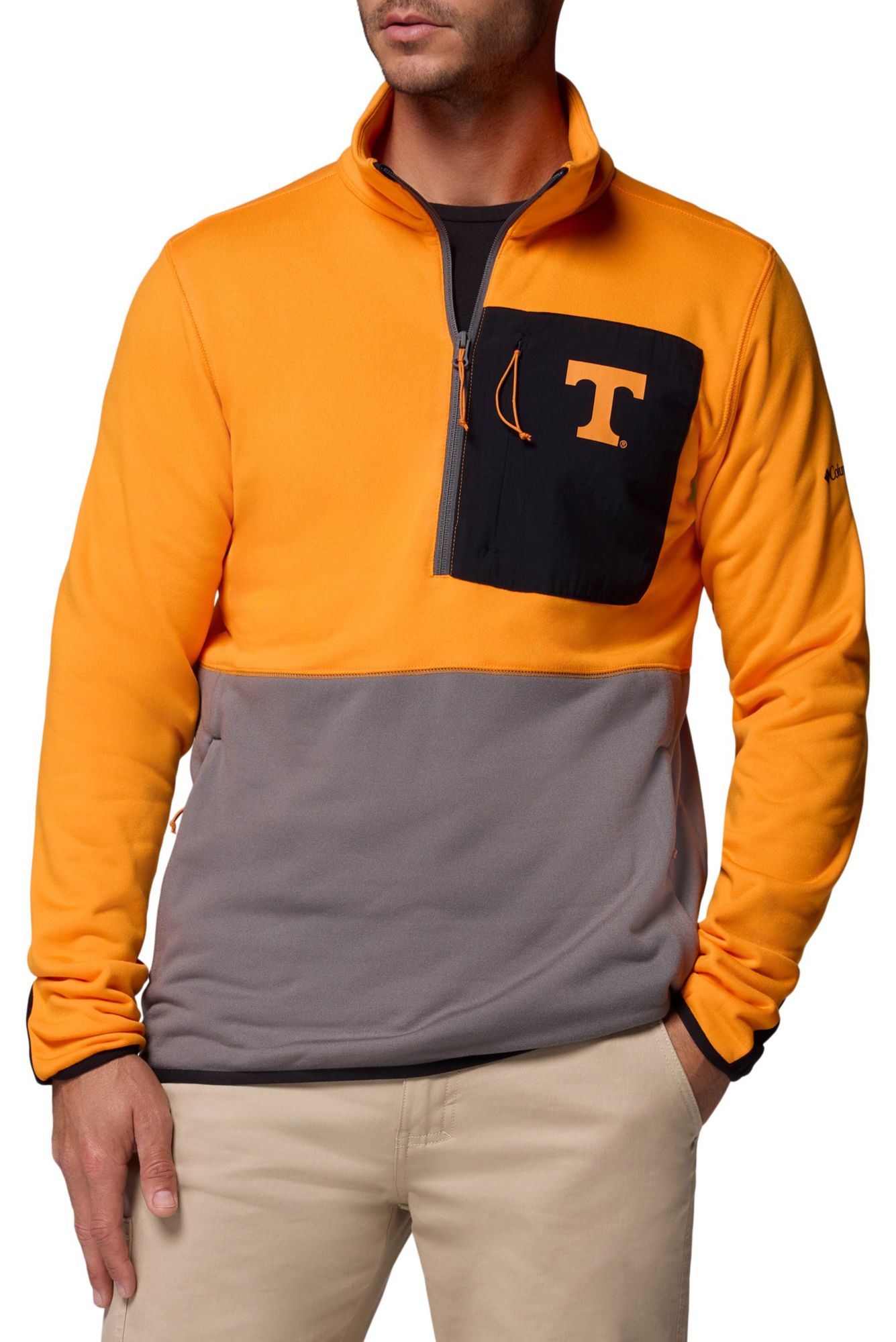 Columbia Men's Tennessee Volunteers Solarize Hike Half-Zip Jacket
