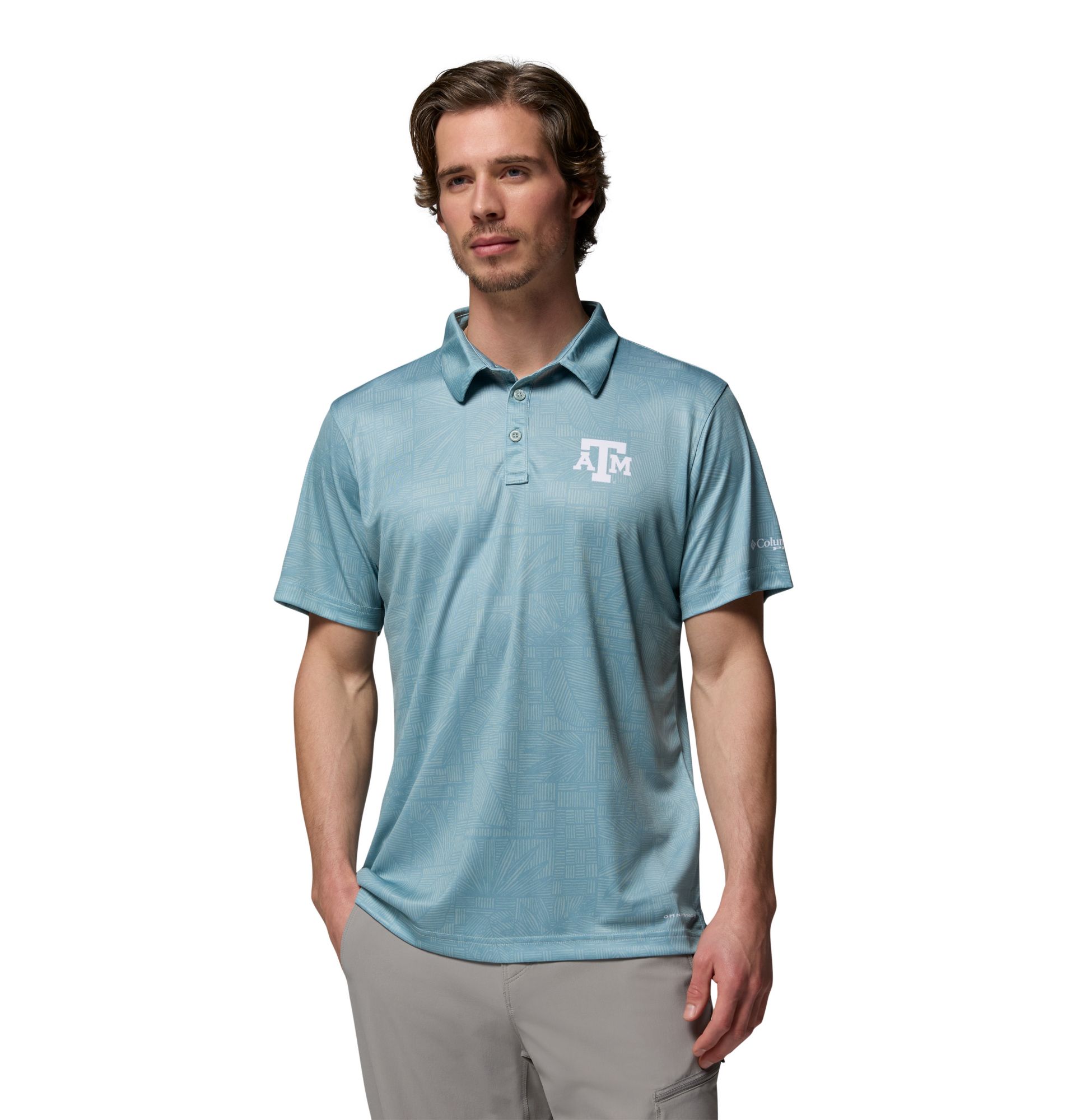 Columbia Men's Texas A&M Aggies Crushed Blue Motion Performance 1/4 Zip Pullover